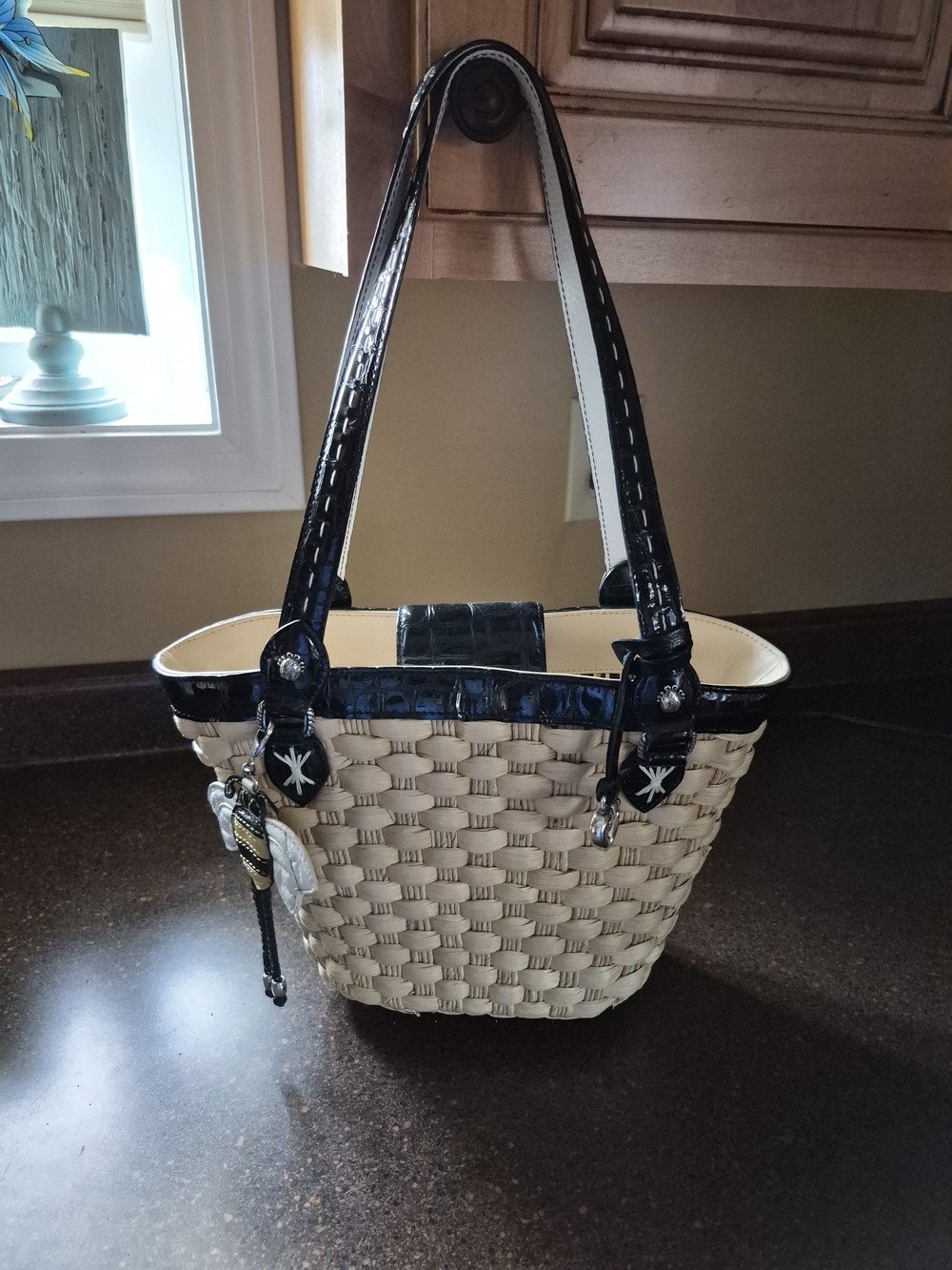 Brighton Woven Medium Handbag